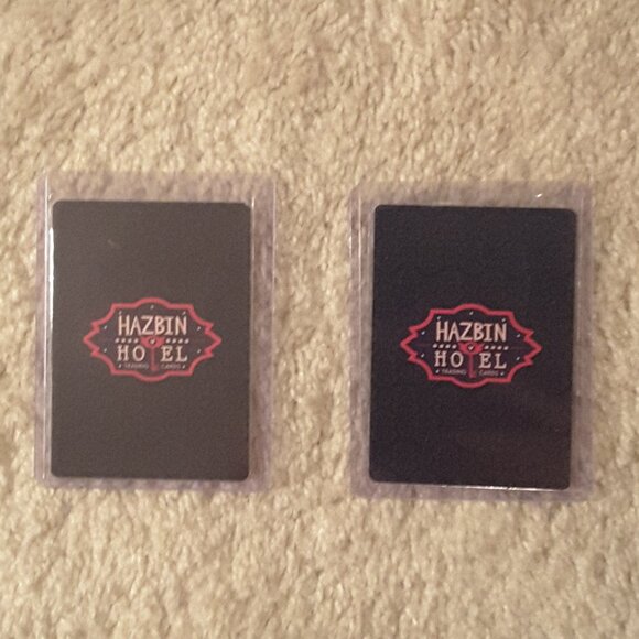 Hazbin Hotel Trading Card Lot of 2 The Parlor 32/50 and Hazbin Hotel 17/50 - Picture 2 of 4